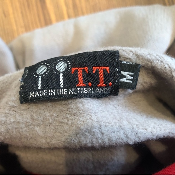 EUC cowl neck kangaroo pocket cozy sweatshirt small medium embroidery - Picture 5 of 6